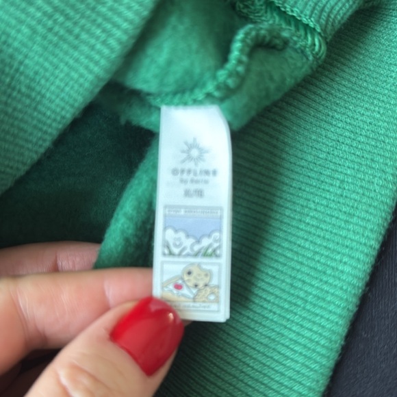 NWT! Aerie offline cropped sweatshirt, size XL - Picture 10 of 11